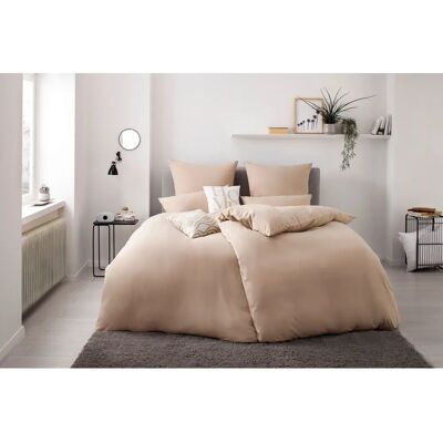 MY HOME Desner Microfaser Bettwäsche Beige - Bettwäsche MY HOME Desner Microfaser Bettwäsche Beige - Bettwäsche