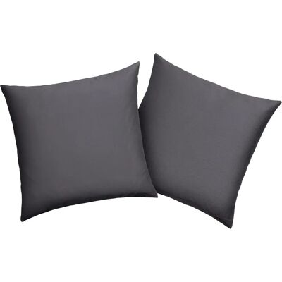 MY HOME - Desner - Anthrazit - 40x40 - Kissenbezug MY HOME - Desner - Anthrazit - 40x40 - Kissenbezug