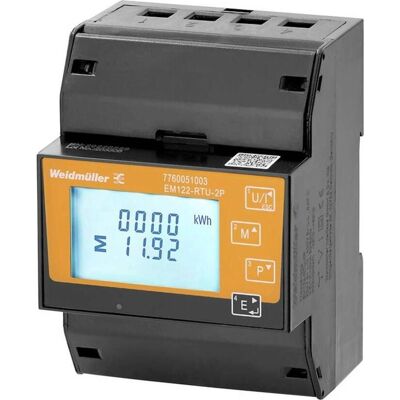 Weidmüller EM122-RTU-2P Compteur électrique - 240-480V - Publicité Weidmüller EM122-RTU-2P Compteur électrique - 240-480V - Publicité