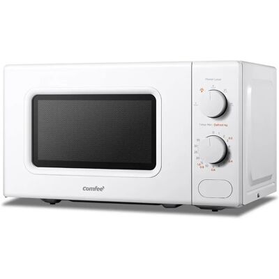 COMFEE - 700W 20L - White - 5 Power Levels - Microwave Oven COMFEE - 700W 20L - White - 5 Power Levels - Microwave Oven