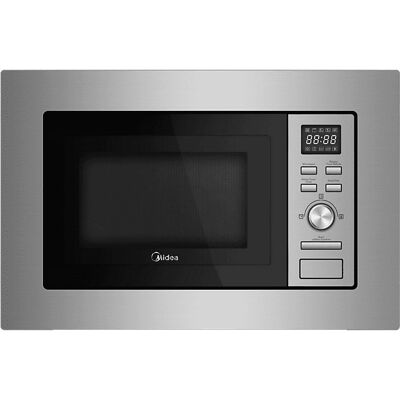 Microondas MIDEA 77148 - 17L, 700W, Acero Inoxidable Microondas MIDEA 77148 - 17L, 700W, Acero Inoxidable