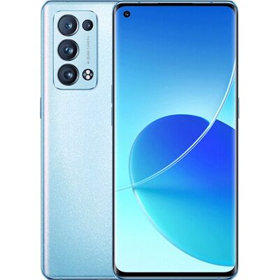 OPPO Reno 6 Pro - 256 GB Arktisk blå OPPO Reno 6 Pro - 256 GB Arktisk blå