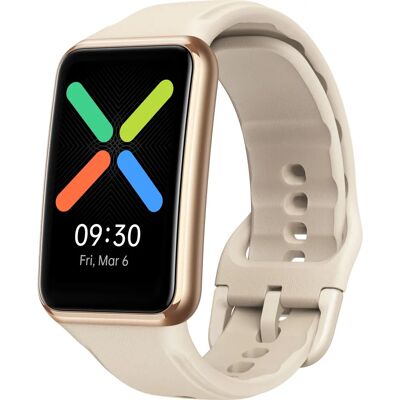 OPPO Smartwatch 6207055 - Smartwatch - Vanilj guld - Vattentät OPPO Smartwatch 6207055 - Smartwatch - Vanilj guld - Vattentät