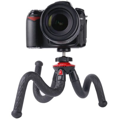 Trépied Fotopro UFO 2 Noir-Rouge - Support pour Téléphone & Caméra - Publicité Trépied Fotopro UFO 2 Noir-Rouge - Support pour Téléphone & Caméra - Publicité