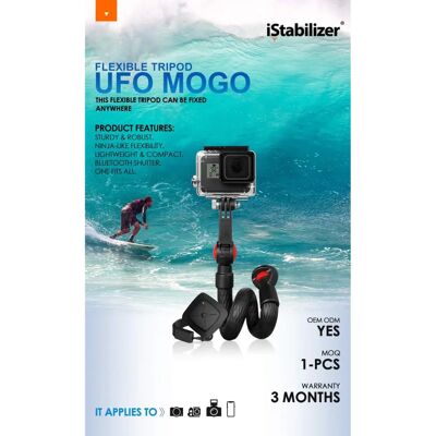Fotopro UFO Mogo Basic Stativ - Flexibles Smartphone- und Actionkamera-Halterung Fotopro UFO Mogo Basic Stativ - Flexibles Smartphone- und Actionkamera-Halterung
