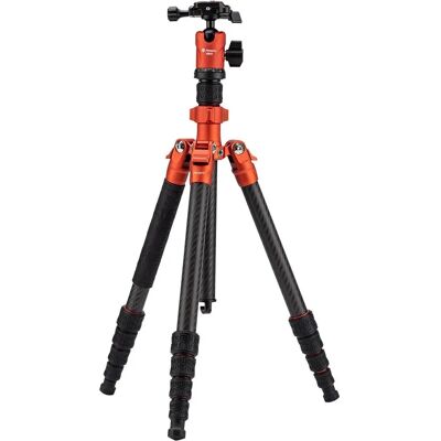 Fotopro Sherpa Carbon Stativ - Max 8kg, Leicht, Verstellbar, Zubehör Inkl. Fotopro Sherpa Carbon Stativ - Max 8kg, Leicht, Verstellbar, Zubehör Inkl.