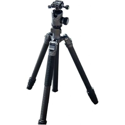 Fotopro Sherpa Carbon Trépied - NOIR - Publicité Fotopro Sherpa Carbon Trépied - NOIR - Publicité