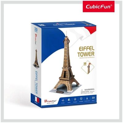 CubicFun Eiffelturm 3D Puzzle Gold - Architektur CubicFun Eiffelturm 3D Puzzle Gold - Architektur