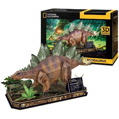 Cubic Fun Stegosaurus 62 Teile Dinosauriemodell - Dinosaur Model Kit Cubic Fun Stegosaurus 62 Teile Dinosauriemodell - Dinosaur Model Kit