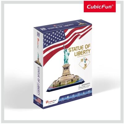 CubicFun Freiheitsstatue 3D Puzzle - 39 Teile CubicFun Freiheitsstatue 3D Puzzle - 39 Teile