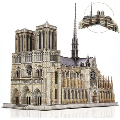 Cubic Fun Notre-Dame Székesegyház 3D Puzzle - 293 Darab Cubic Fun Notre-Dame Székesegyház 3D Puzzle - 293 Darab