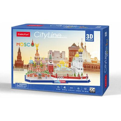 CubicFun Moskau 3D Puzzle - 204 Teile CubicFun Moskau 3D Puzzle - 204 Teile