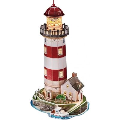 Cubic Fun 3D Puzzle - Világítótorony LED világítással Cubic Fun 3D Puzzle - Világítótorony LED világítással