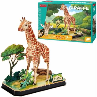 CubicFun P857h 43 stuks Dieren - Puzzel CubicFun P857h 43 stuks Dieren - Puzzel