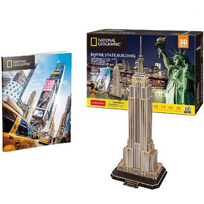 CubicFun Empire State Building 66 pcs - Puzzle CubicFun Empire State Building 66 pcs - Puzzle