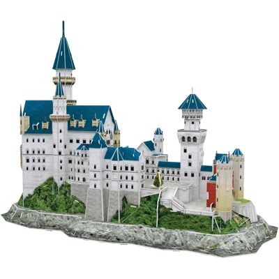 CubicFun Neuschwanstein Kastély 121 db - Puzzle CubicFun Neuschwanstein Kastély 121 db - Puzzle