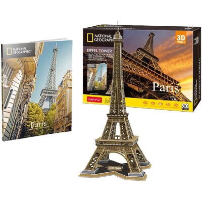 CubicFun Eiffel-torony 80 db - Puzzle CubicFun Eiffel-torony 80 db - Puzzle