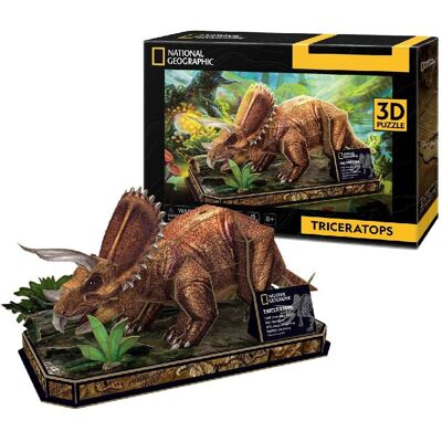 CubicFun Triceratops 44 stuks - Puzzelset CubicFun Triceratops 44 stuks - Puzzelset