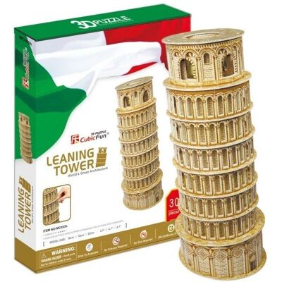 CUBICFUN Wieża w Pizie 3D puzzle - Zabawka edukacyjna od 3 lat CUBICFUN Wieża w Pizie 3D puzzle - Zabawka edukacyjna od 3 lat