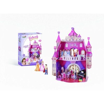 Cubic Fun Przyjęcie urodzinowe księżniczki 3D Puzzle - 95 elementów Cubic Fun Przyjęcie urodzinowe księżniczki 3D Puzzle - 95 elementów