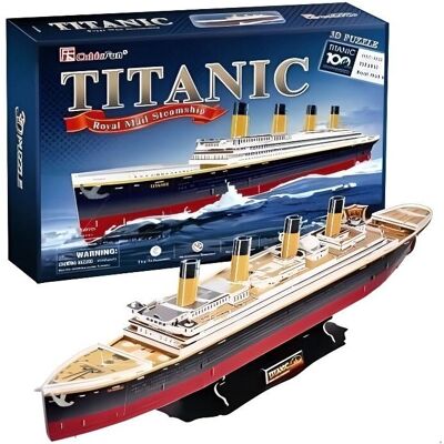 Cubic Fun Titanic 3D Kirakós - 113 Darab Cubic Fun Titanic 3D Kirakós - 113 Darab