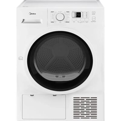 Midea MDG09EH80 - White - Tumble Dryer Midea MDG09EH80 - White - Tumble Dryer
