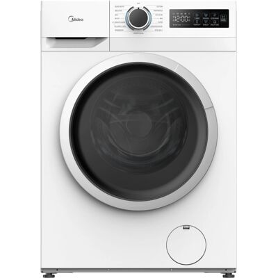 Lavadora MIDEA MF110W100BA10/W-ES - Máquina de lavar frontal 10 kg - Branca Lavadora MIDEA MF110W100BA10/W-ES - Máquina de lavar frontal 10 kg - Branca