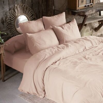 Housse De Rêve Guimauve Rose Couette en Coton - Linge de Lit - Publicité Housse De Rêve Guimauve Rose Couette en Coton - Linge de Lit - Publicité