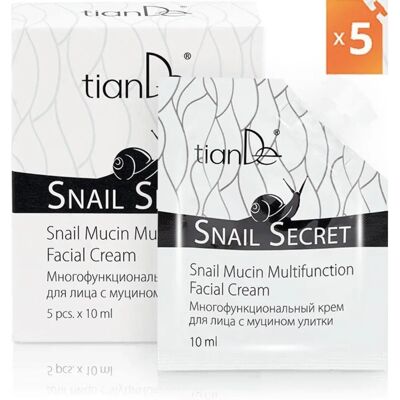 Tiande - Snail Secret - Mucinowy - 10 ml - Krem do twarzy Tiande - Snail Secret - Mucinowy - 10 ml - Krem do twarzy