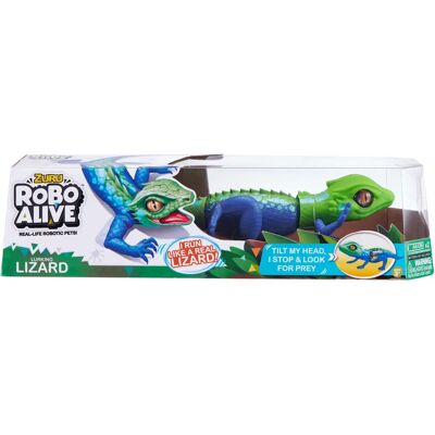 Lucertola Robo Alive Zuru - Colore di avvertimento - Giocattolo Lucertola Robo Alive Zuru - Colore di avvertimento - Giocattolo