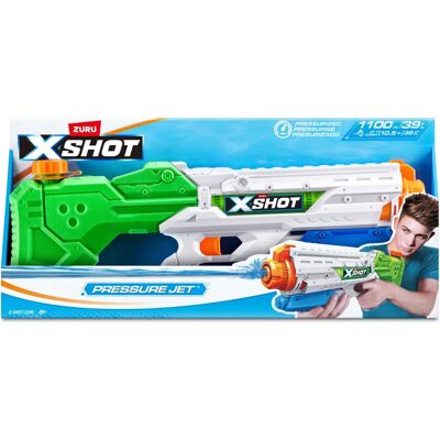 X-Shot Water Warfare Pistola ad Aria Compressa - 1100 ml - Gioco Esterno X-Shot Water Warfare Pistola ad Aria Compressa - 1100 ml - Gioco Esterno