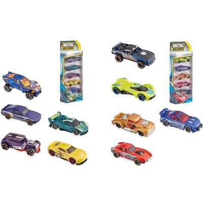 Zuru Metal Machines - Confezione da 5 Auto - Giocattoli Zuru Metal Machines - Confezione da 5 Auto - Giocattoli