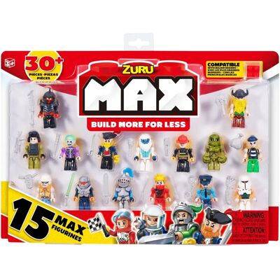 Action Figures Zuru Max Build - 15 Pezzi - 36 x 24 cm Action Figures Zuru Max Build - 15 Pezzi - 36 x 24 cm
