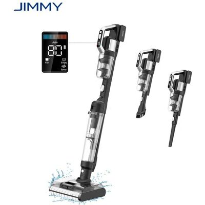 JIMMY PW11 - Ασύρματο 3-σε-1 ηλεκτρική σκούπα και πλυντήριο - 400W - Ασημί-Μαύρο JIMMY PW11 - Ασύρματο 3-σε-1 ηλεκτρική σκούπα και πλυντήριο - 400W - Ασημί-Μαύρο