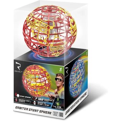 Amo Toys Revolt - Orbiter Stunt Sphere Rot - Outdoor Geschicklichkeitsspiel Amo Toys Revolt - Orbiter Stunt Sphere Rot - Outdoor Geschicklichkeitsspiel