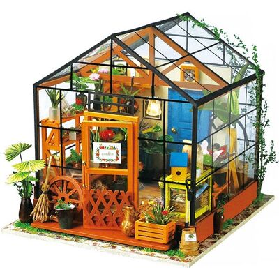 Robotime DIY Miniaturhaus - Umweltfreundlich, LED, 20h Robotime DIY Miniaturhaus - Umweltfreundlich, LED, 20h