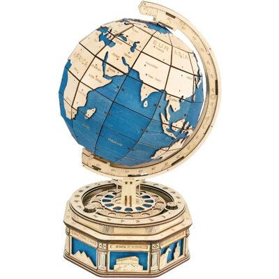 Robotime Globo Modelo en Madera 3D de Gran Tamaño para Mayores de 17 Años - Puzzle de Madera Robotime Globo Modelo en Madera 3D de Gran Tamaño para Mayores de 17 Años - Puzzle de Madera