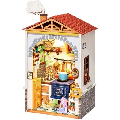 Robotime - Flavor Kitchen - DIY - Miniaturowa kuchnia - zestaw modelarski Robotime - Flavor Kitchen - DIY - Miniaturowa kuchnia - zestaw modelarski