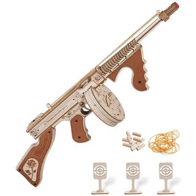 ROKR Thompson Puzzle - 3D Holz Untergewehr Bausatz ROKR Thompson Puzzle - 3D Holz Untergewehr Bausatz