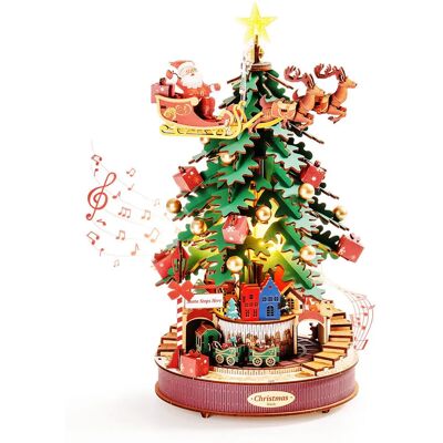 Robotime AMS01 Puzzle bożonarodzeniowe - Puzzle 3D na Święta Robotime AMS01 Puzzle bożonarodzeniowe - Puzzle 3D na Święta