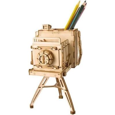 Robotime Vintage Kamera 3D Puzzle - Holzmechanisches Modell Robotime Vintage Kamera 3D Puzzle - Holzmechanisches Modell
