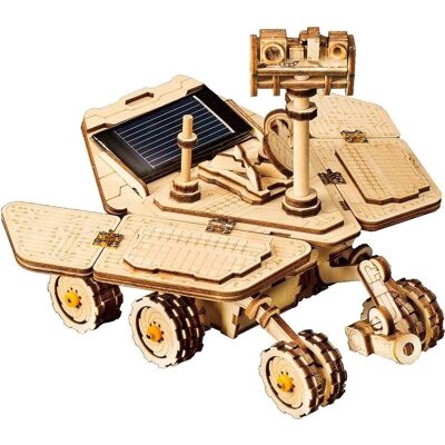 robotime Rokr 3D Drewniane Puzzle Planetarny Rover Vagabond Rover Zasilany energią słoneczną - Puzzle 3D robotime Rokr 3D Drewniane Puzzle Planetarny Rover Vagabond Rover Zasilany energią słoneczną - Puzzle 3D