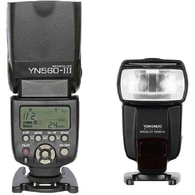 Yongnuo YN560-III Flash Speedlite - Publicité Yongnuo YN560-III Flash Speedlite - Publicité