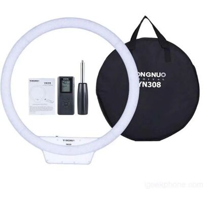 Yongnuo YN308 53cm LED Ringlicht - Variabel & Kabellos Yongnuo YN308 53cm LED Ringlicht - Variabel & Kabellos