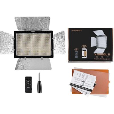 Yongnuo YN-600 L II 5500K LED-lampa - Oświetlenie wideo Yongnuo YN-600 L II 5500K LED-lampa - Oświetlenie wideo