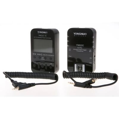 Kit Trigger Flash Wireless Yongnuo YN-622C per Canon - Compatto e Affidabile Kit Trigger Flash Wireless Yongnuo YN-622C per Canon - Compatto e Affidabile