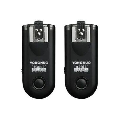 Yongnuo RF-603II C3 Kamera-Blitz-Auslöser - Kabellose Fernbedienung Yongnuo RF-603II C3 Kamera-Blitz-Auslöser - Kabellose Fernbedienung