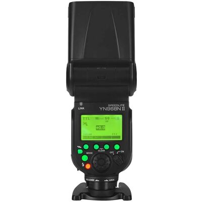 Yongnuo YN968N II Fényképezőgép villanó - Fekete Nikonhoz - TTL, Nagy sebesség szinkron Yongnuo YN968N II Fényképezőgép villanó - Fekete Nikonhoz - TTL, Nagy sebesség szinkron