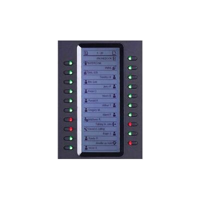 Módulo adicional IP de Grandstream GXP2200EXT - Negro - 20 botones - para GXP2140, GXP2170, GXV3240 Módulo adicional IP de Grandstream GXP2200EXT - Negro - 20 botones - para GXP2140, GXP2170, GXV3240