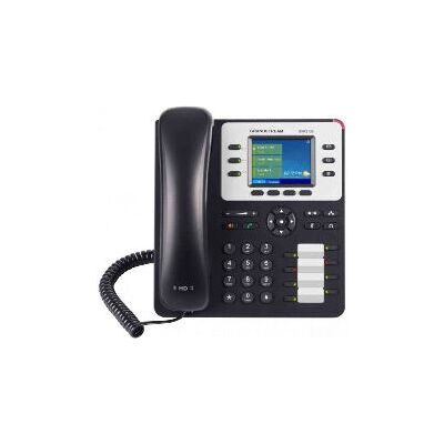 Grandstream GXP-2130 V2 3-rivinen IP-telefoni - Musta Grandstream GXP-2130 V2 3-rivinen IP-telefoni - Musta